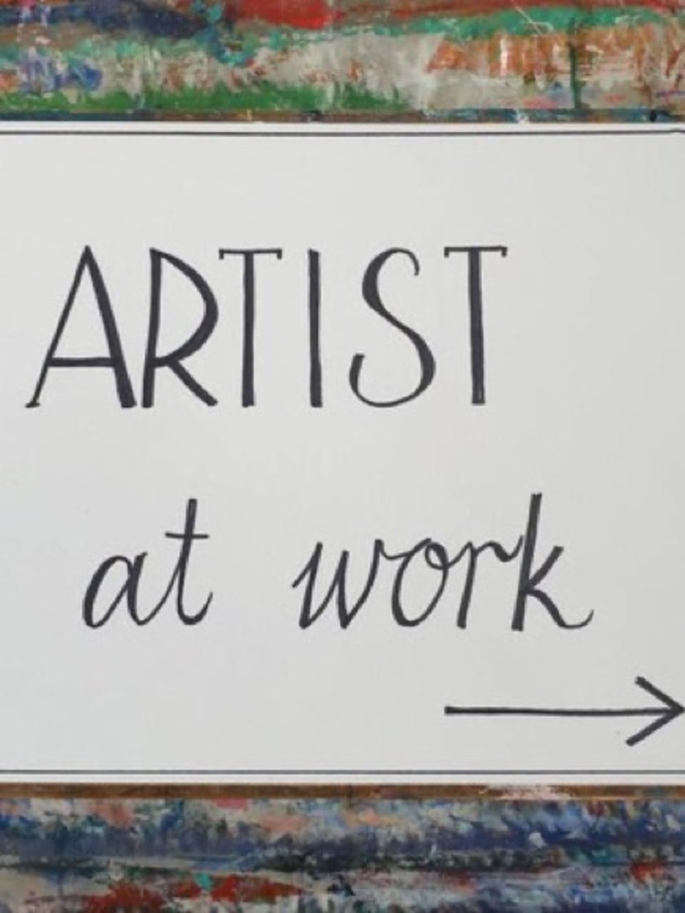 Decor~Artist At Work~All Art By KCH